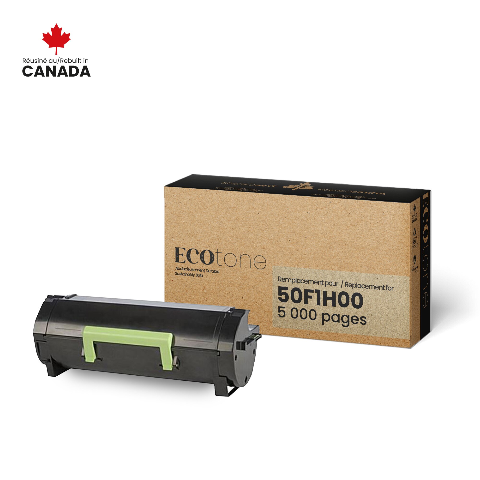 Lexmark 50F1H00 Reman Toner Ecotone 5K
